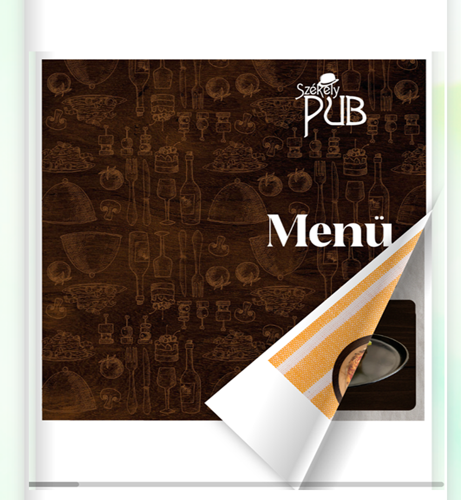 PUB MENU 3